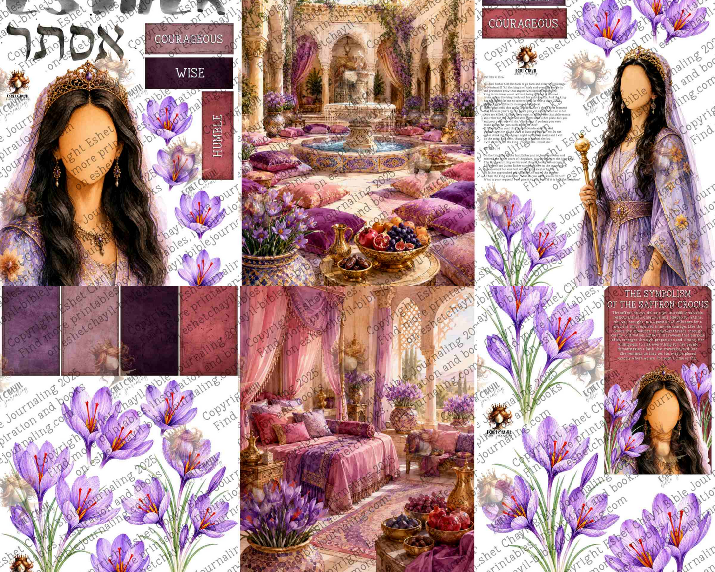WOB PRINTABLE #N53 ESTHER (FACELESS) - ENGLISH