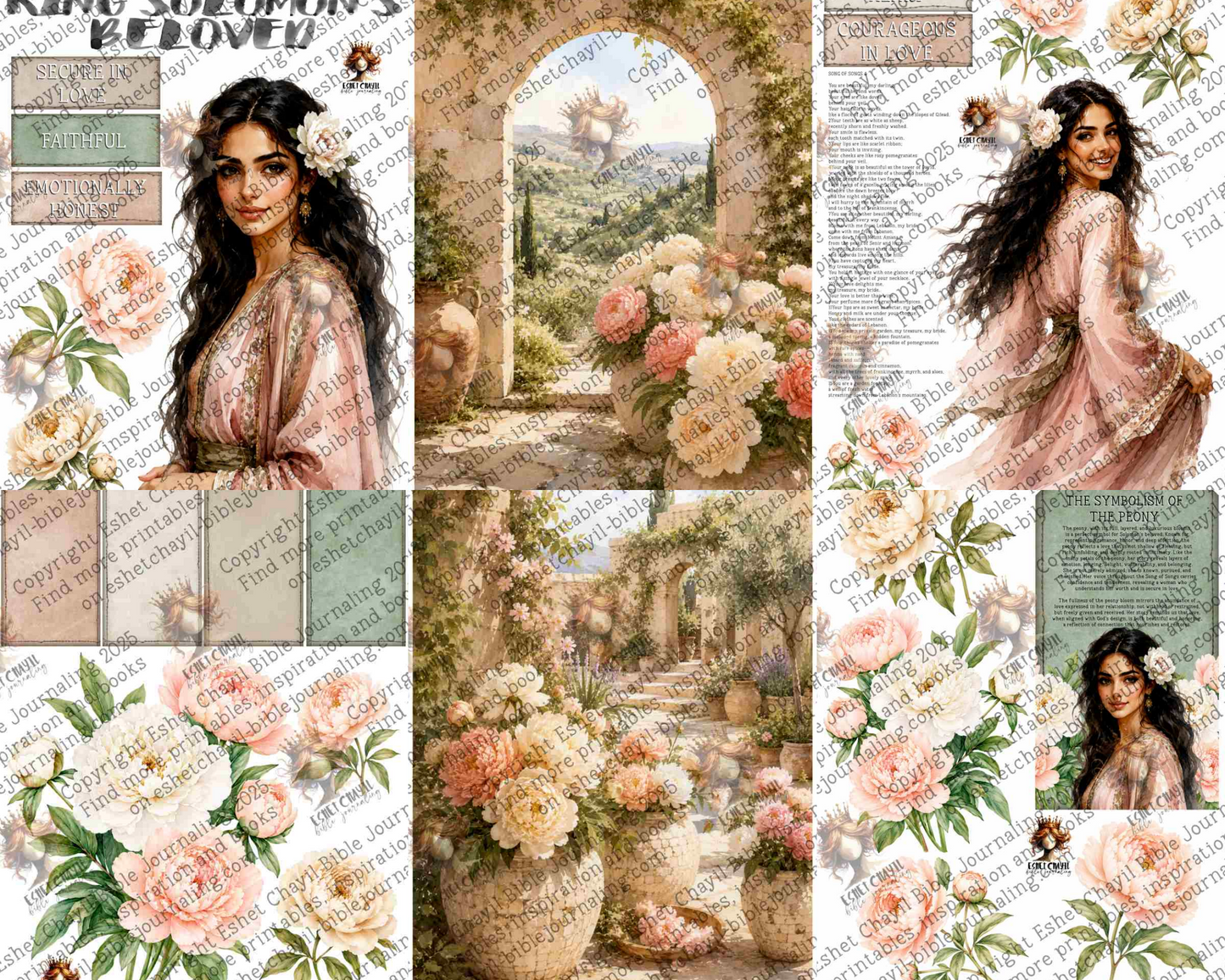 WOB PRINTABLE #N58 SOLOMON'S BELOVED (DETAILED FACES) - ENGLISH
