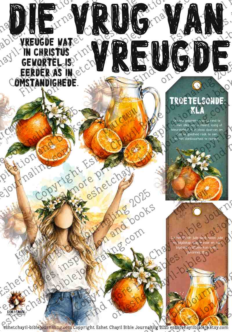 15 DIE VRUG VAN VREUGDE - AFRIKAANS