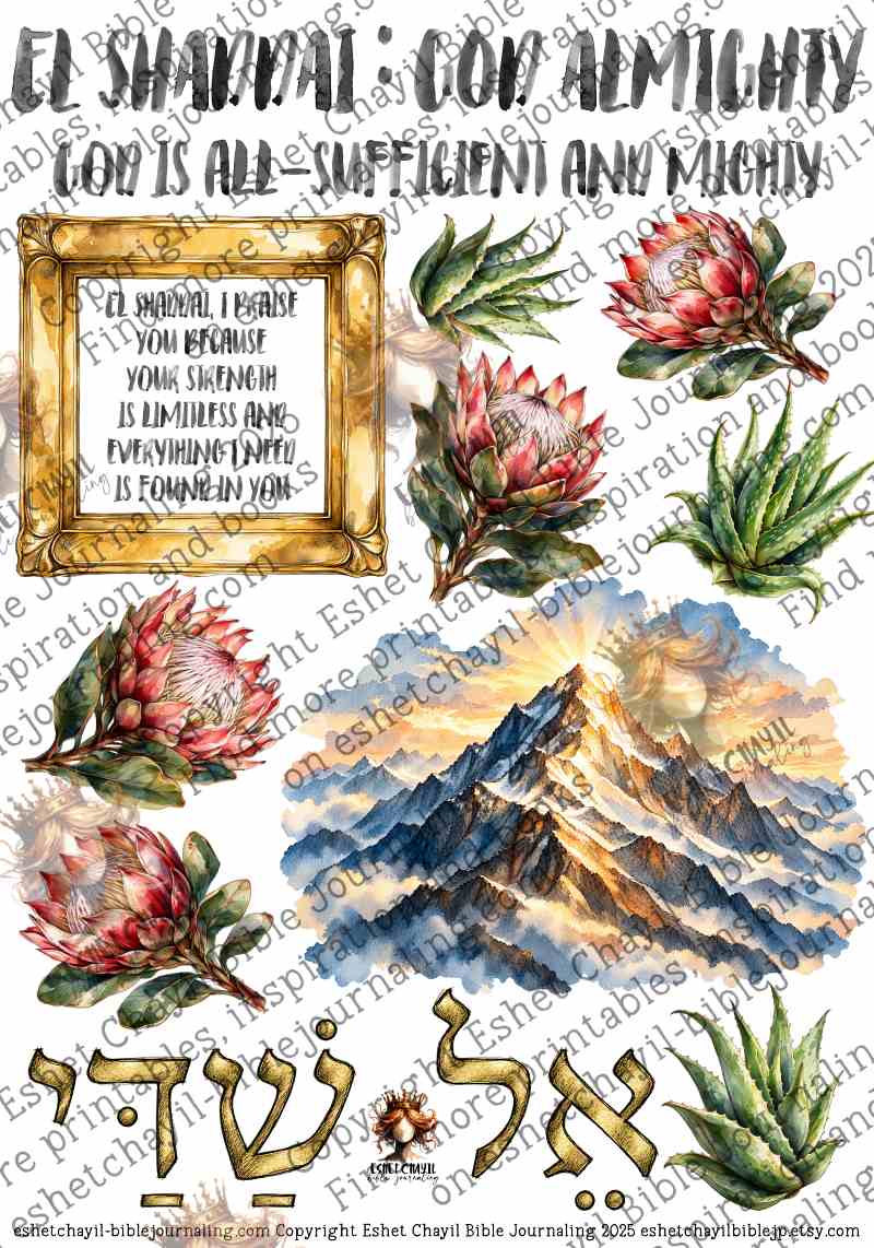 15 NAMES OF GOD: EL SHADDAI - ENGLISH