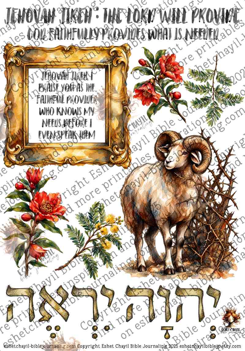 17 NAMES OF GOD: JEHOVAH JIREH - ENGLISH