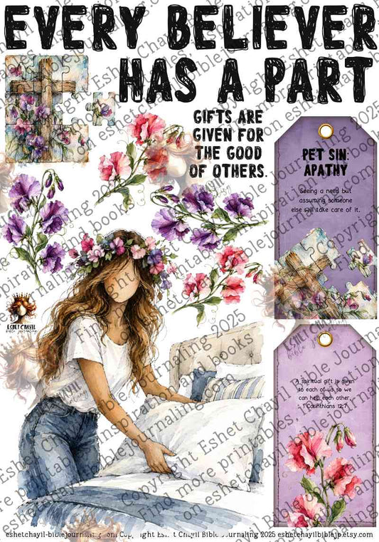 3 EVERY BELIEVER HAS A PART - ENGLISH
