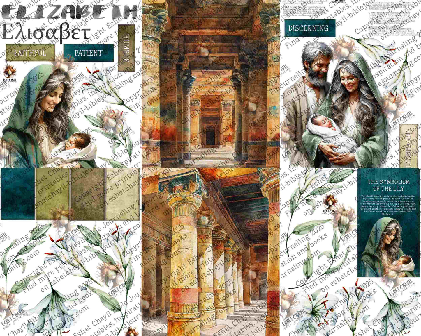 WOB PRINTABLE #33 ELIZABETH (DETAILED FACES) - ENGLISH