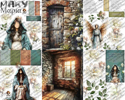 WOB PRINTABLE #34 MARY (FACELESS) - ENGLISH