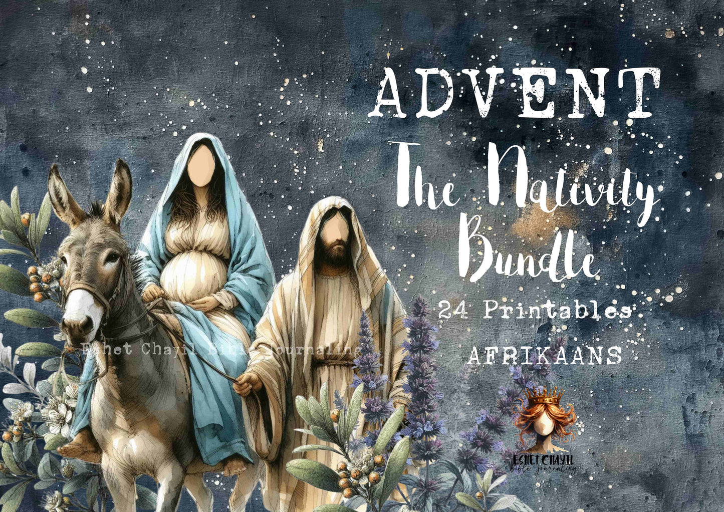 #ADVENT BUNDLE - AFRIKAANS - 24 PRINTABLES