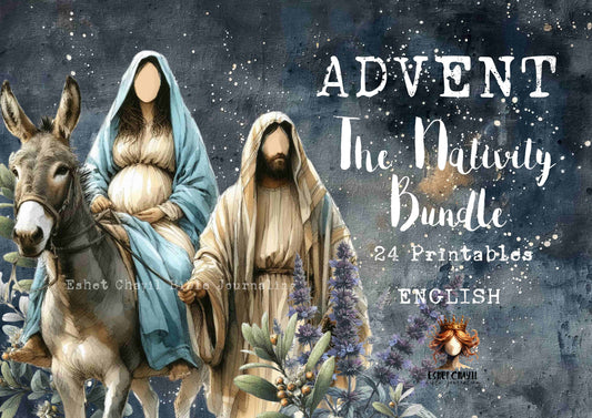 #ADVENT BUNDLE - ENGLISH - 24 PRINTABLES