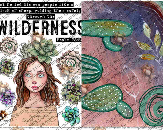In the Desert #2 – Bible Journaling Prntable