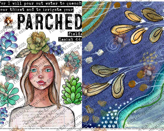 In the Desert #4 – Bible Journaling Prntable